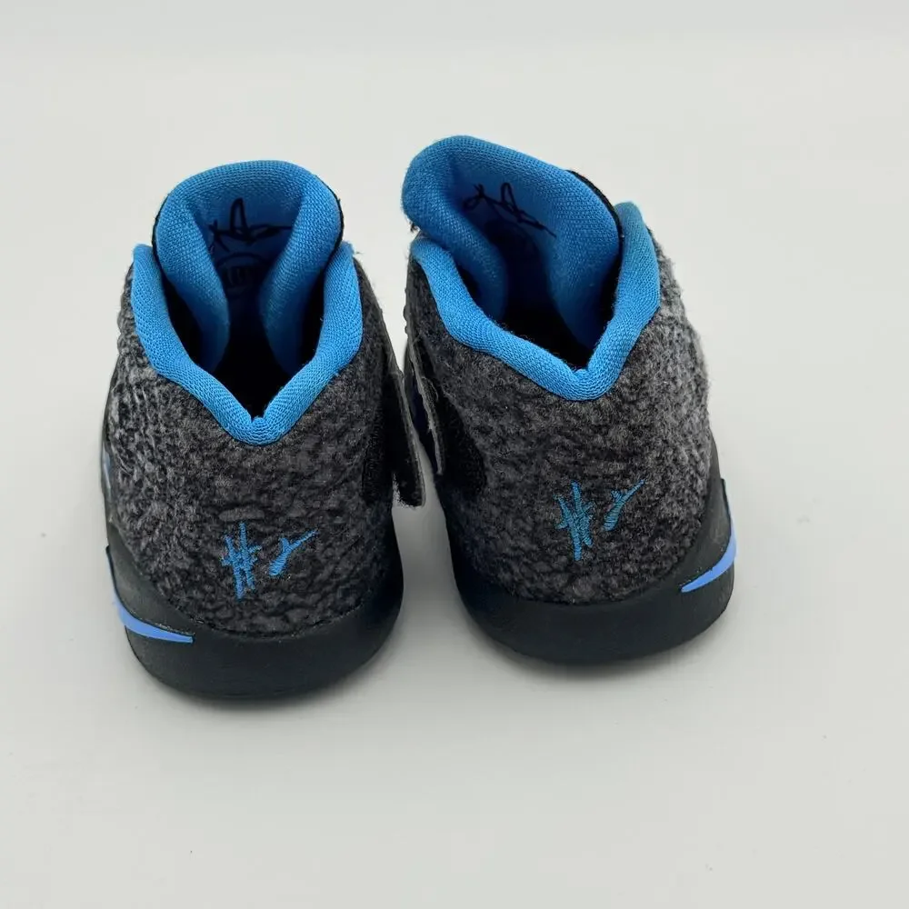 Nike Kyrie 2 Wet Water Drops Toddler Shoes Size 6C Black Blue 827281-005